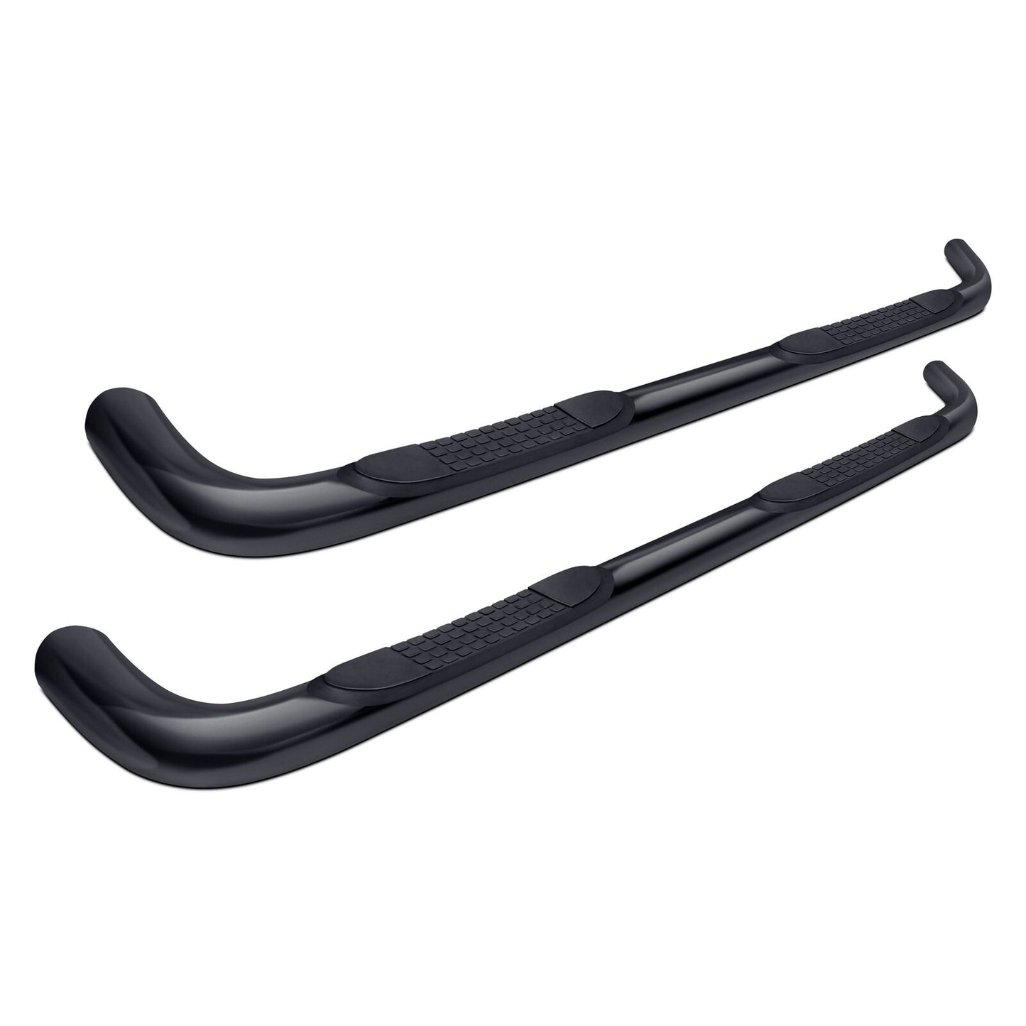 TrailFX A0030B 3'' Round Tube Side Step Nerf Bars 07-19 Silverado 1500 2500 3500