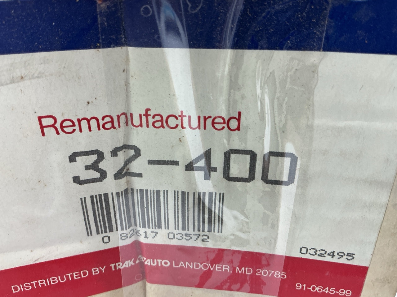 REMAN. Trak Auto 32-400 Smog Air Pump Secondary Air Injection Pump