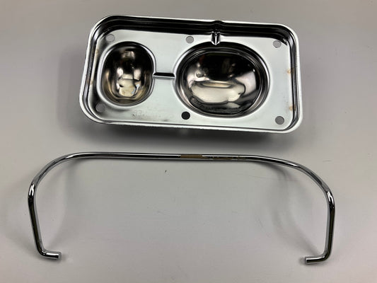 Trans-dapt 9101 Chrome Brake Master Cylinder Cap Cover 1967-80 GM Passenger Car