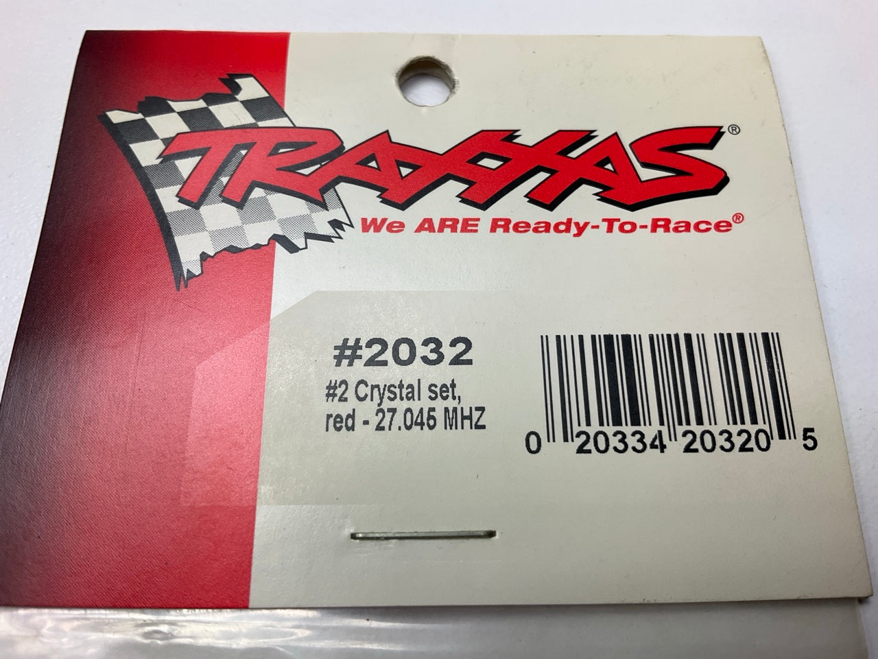 Traxxas 2032 27mhz Crystal Set #2 RED 27.045mhz Crystals TQ Transmitter Receiver