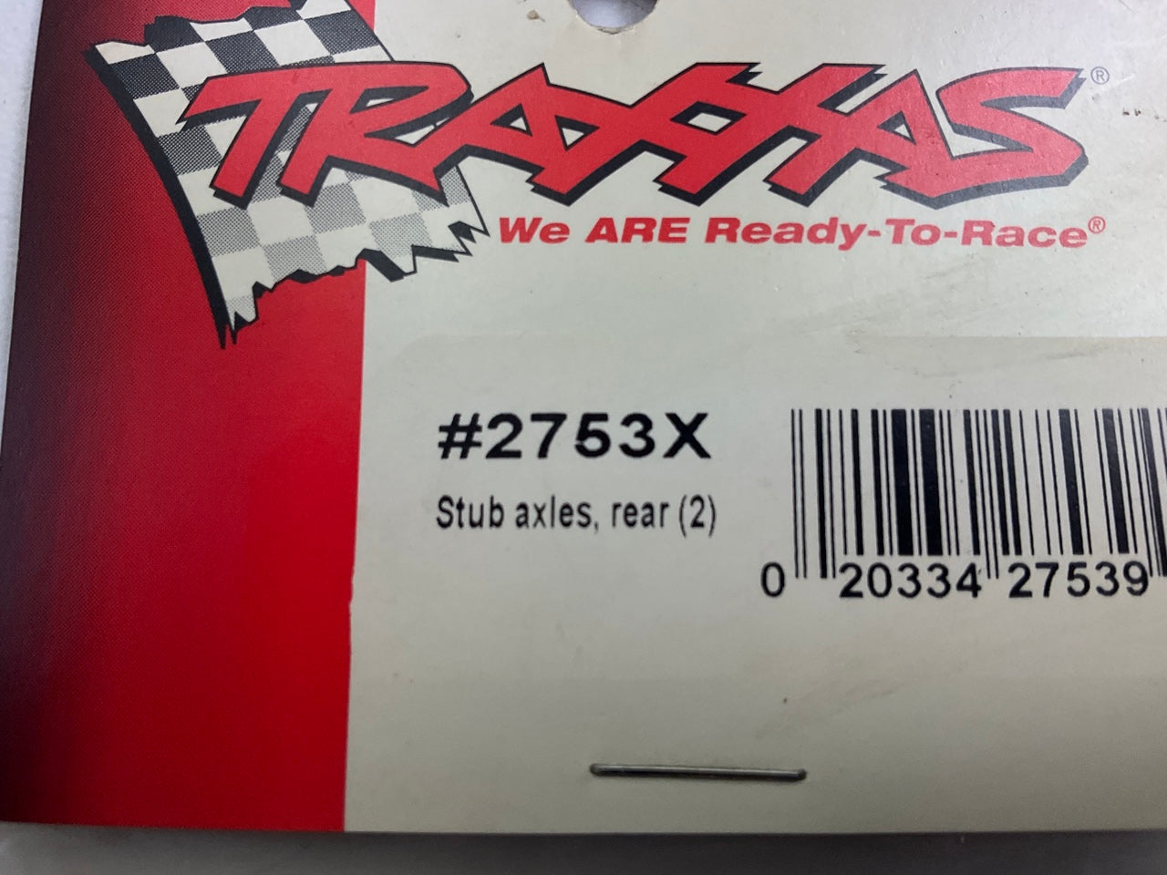 Traxxas 2753X Stub Axles Rear Bandit Nitro Stampede Rustler Electric