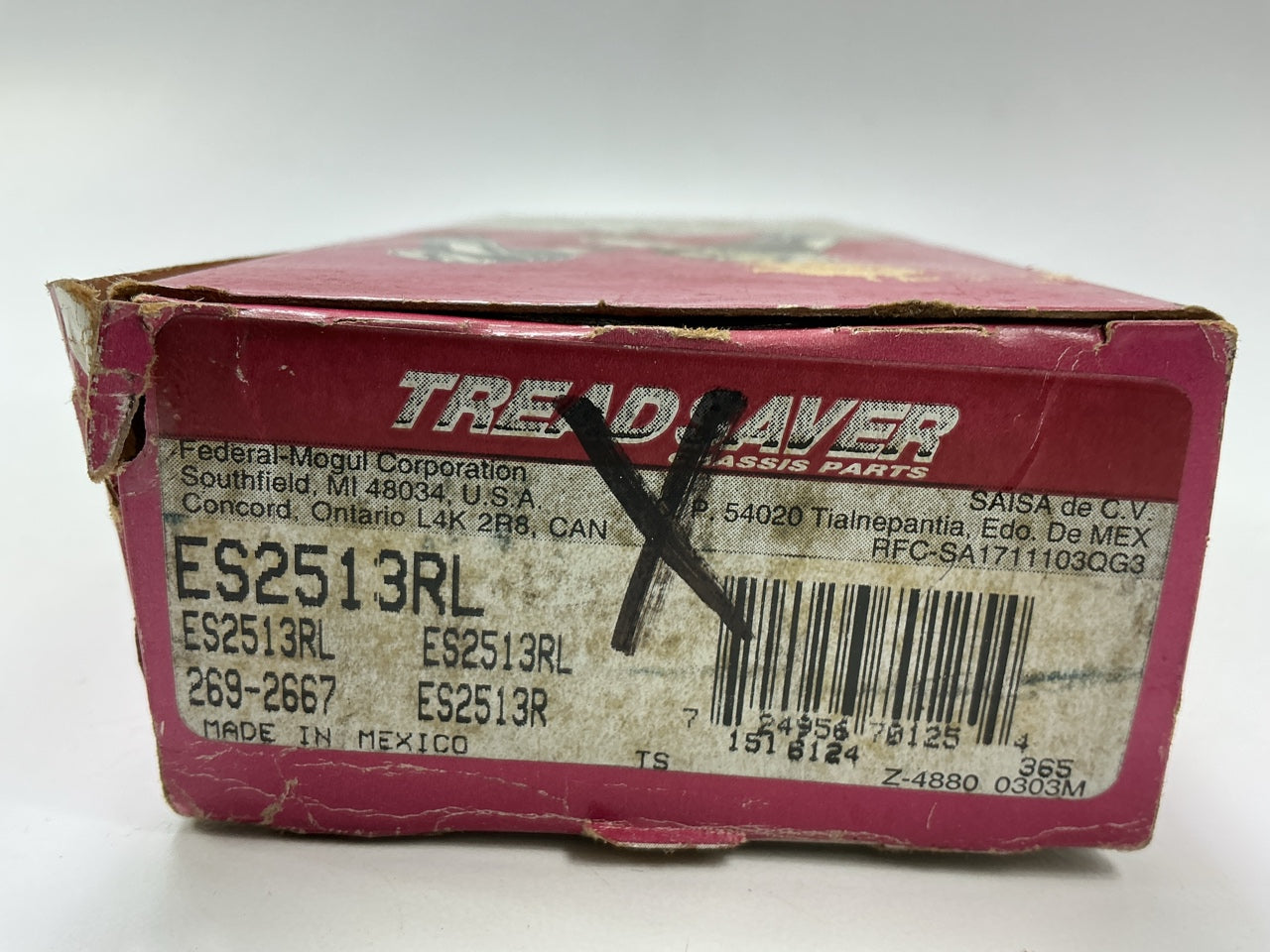 Tread Saver ES2513RL Steering Tie Rod End - Front Outer