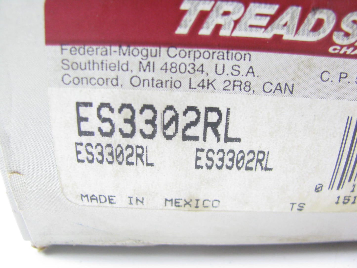Tread Saver ES3302RL Front Outer Tie Rod End 95-97 Explorer 1997 Mountaineer