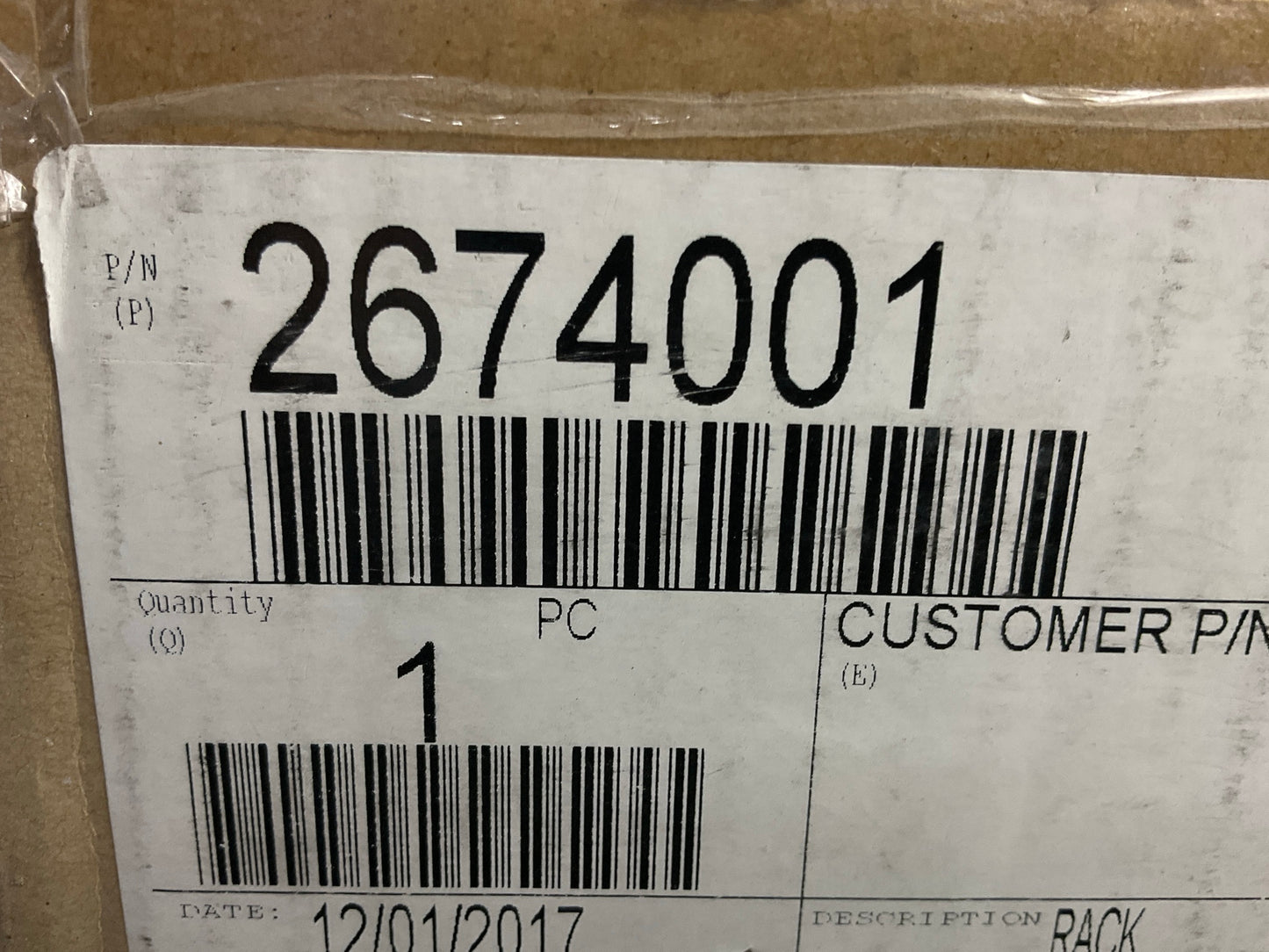 Ideal 2674001 Hose Large Clamp Display Rack (Rack Only), Has Labeled Sizes