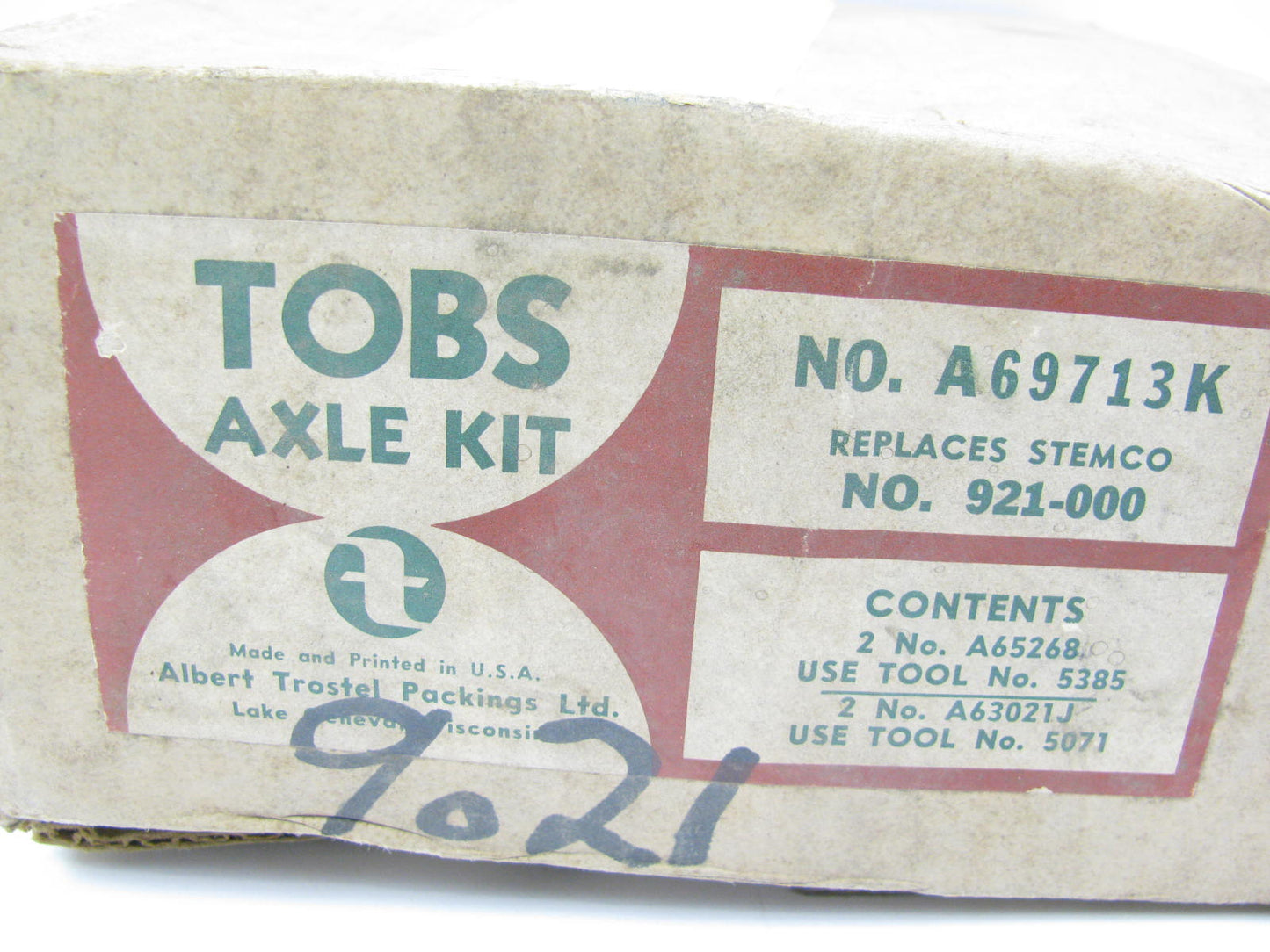 (2) Trostel A69713K Seal - 370027A STEMCO 370-7025
