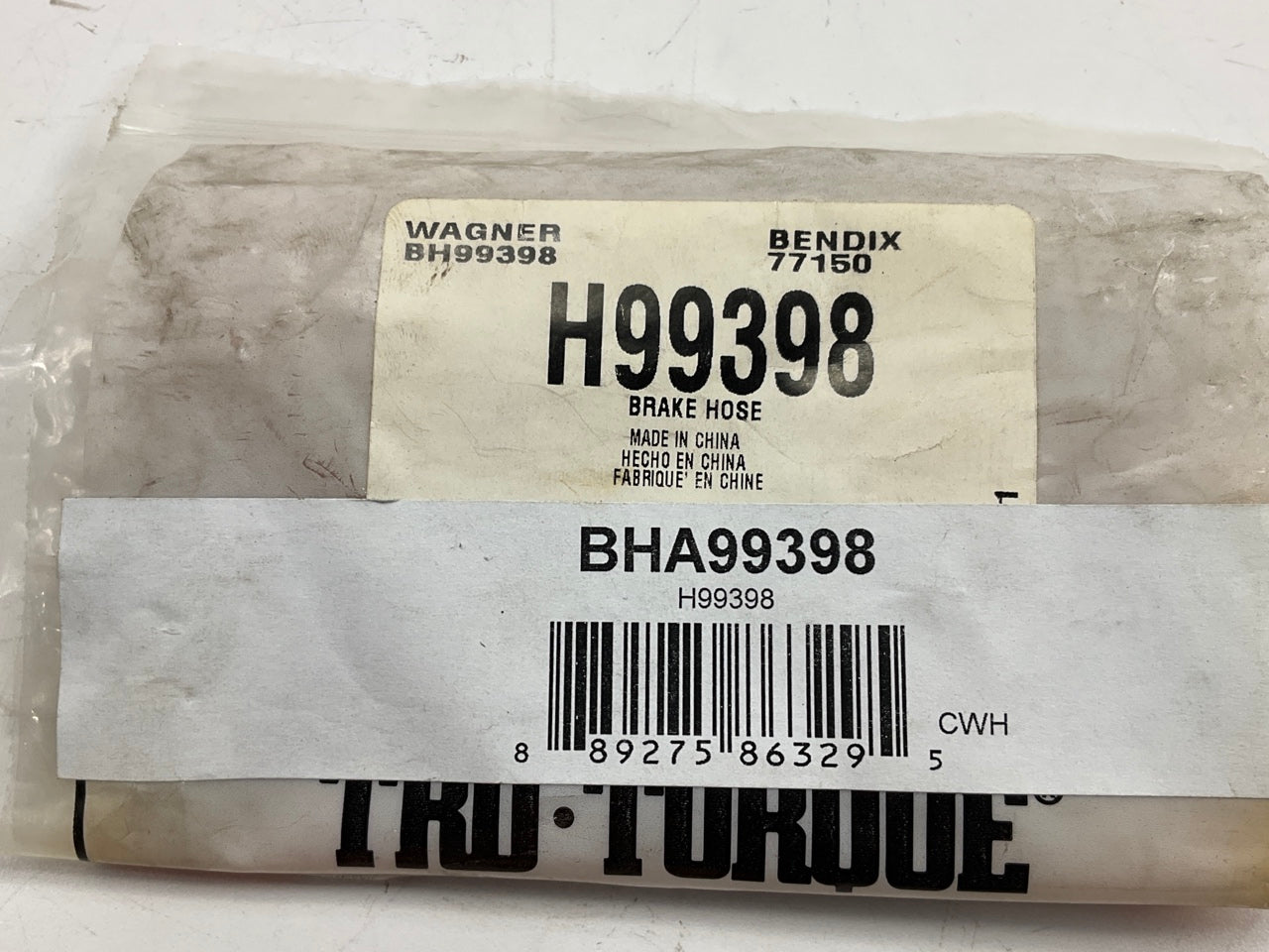 Tru-torque BHA99398 Rear Brake Hydraulic Hose