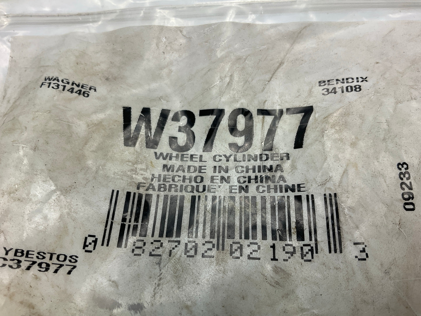 Tru-torque W37977 Rear Left Drum Brake Wheel Cylinder