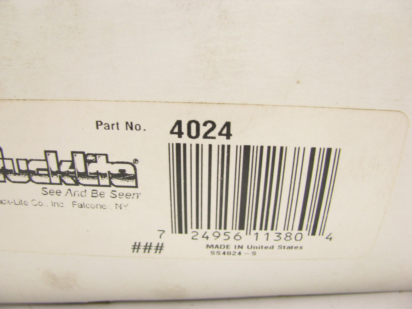 TRUCK-LITE 4024 - Box Light W/license Plate Light - 3 Stud , Left Hand Side