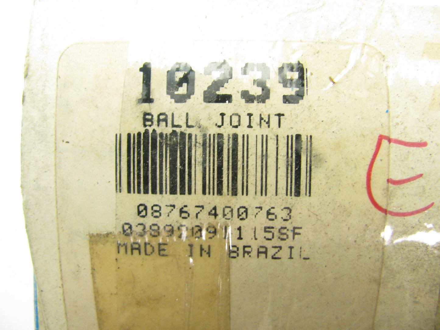 TRW 10239 Front Upper Ball Joint - 1974-1977 VW Beetle, 1965-74 Karmann Ghia
