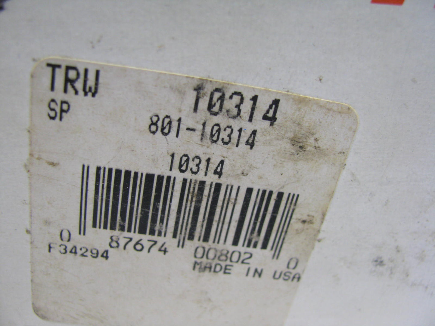 TRW 10314 Front Lower Suspension Ball Joint - 1971-1973 VW 411, 1973-1974 VW 412