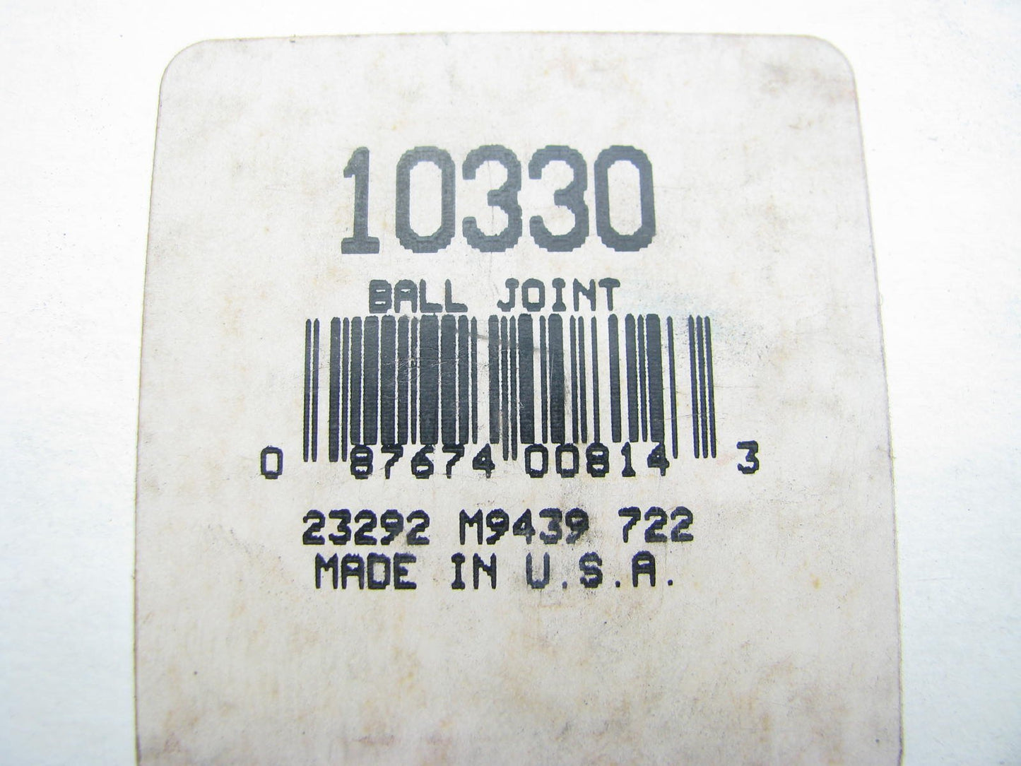TRW 10330 Front Upper Ball Joint - GENUINE 555 - 2WD (RWD) ONLY