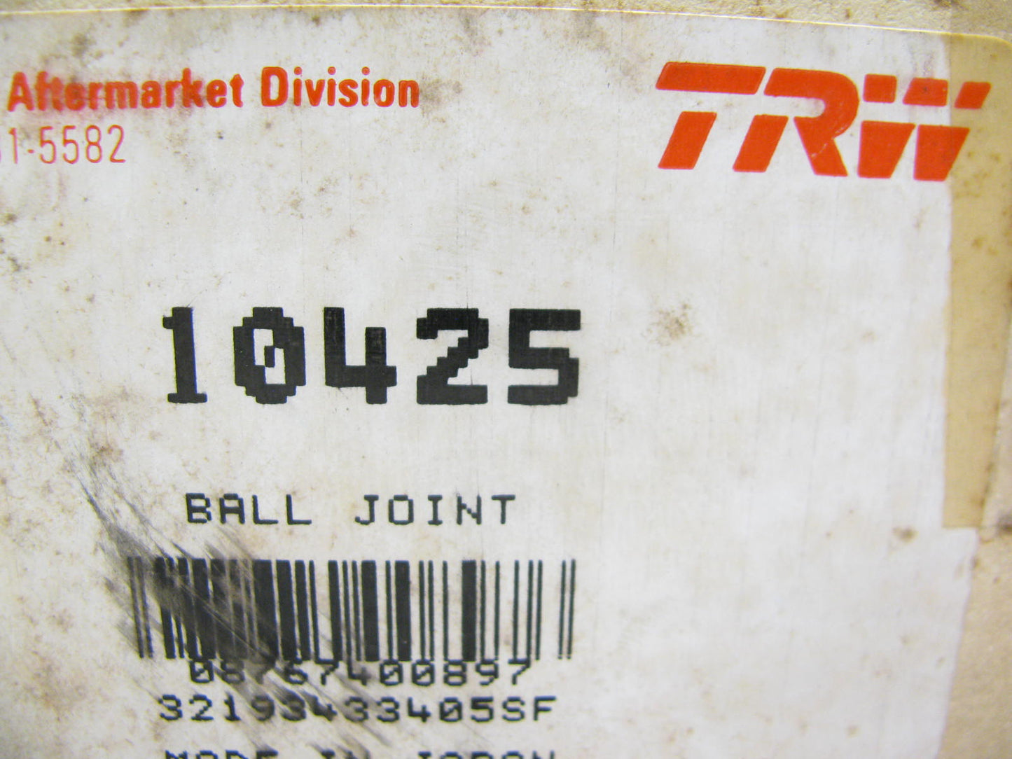 TRW 10425 Lower Left Ball Joint For 78-79 Datsun 620, 80-86 720 Pickup RWD