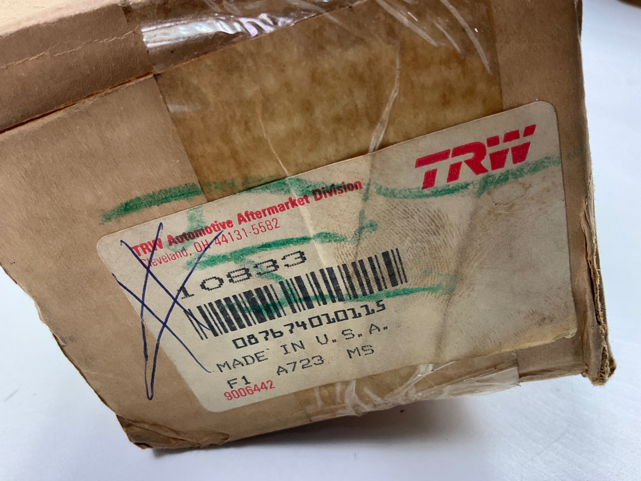 TRW 10833 Suspension Control Arm & Ball Joint - Front Right Lower