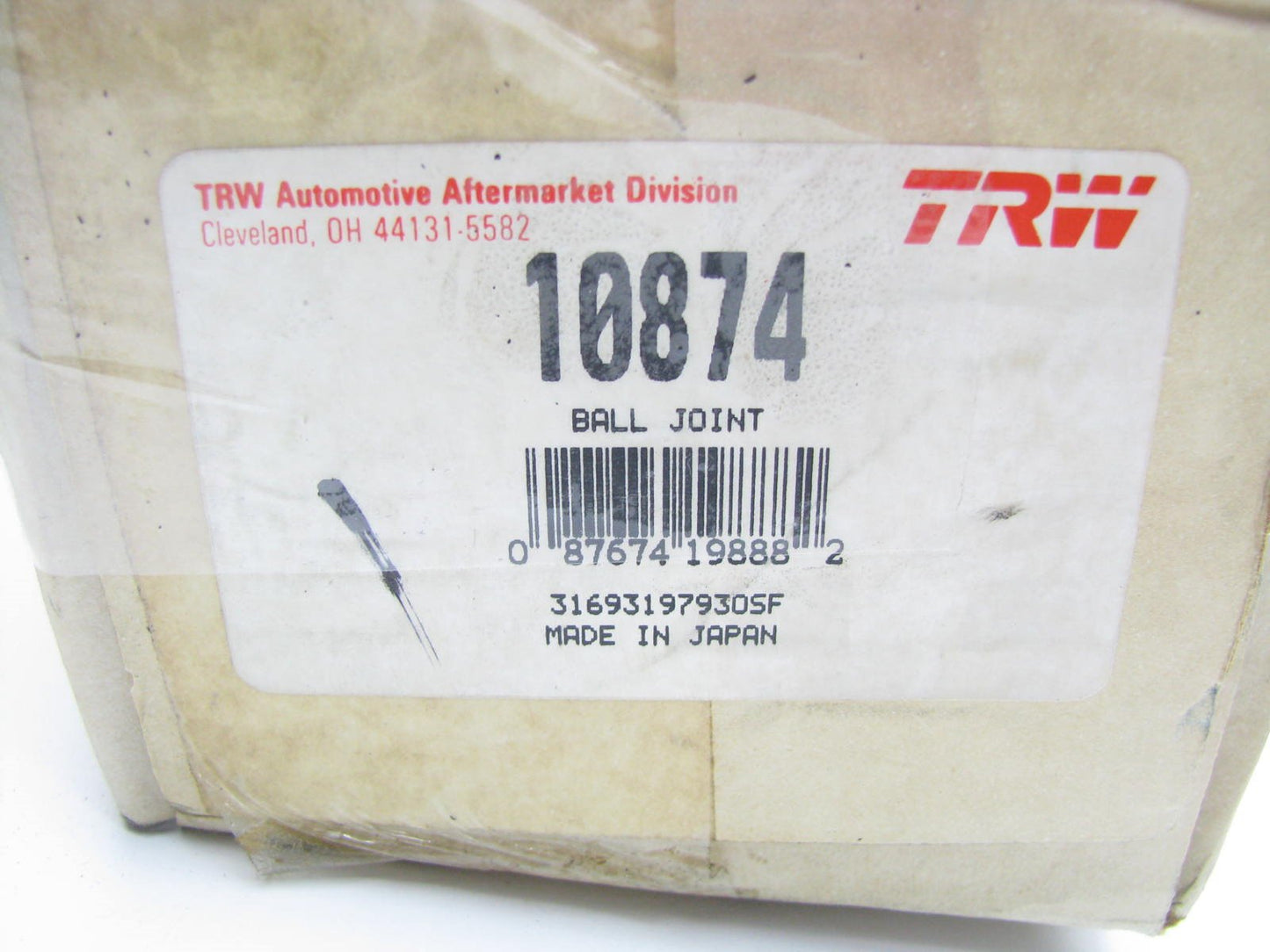 TRW 10874 Suspension Control Arm & Ball Joint - 1976-1979 Honda Civic