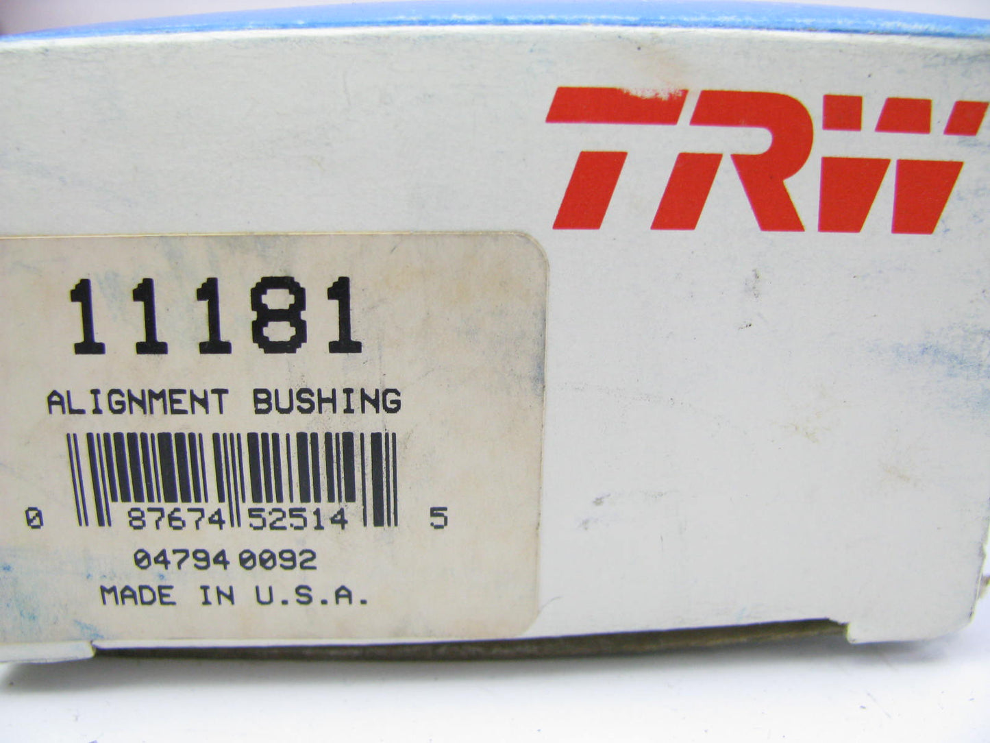 TRW 11181 FRONT Alignment Caster Camber Bushing 4WD 1/2 Degree