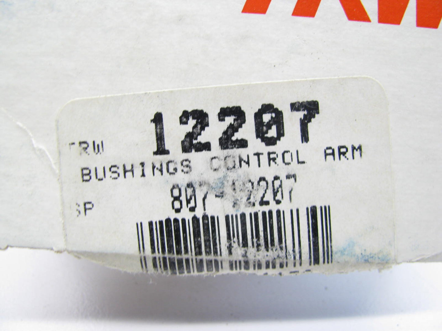 TRW 12207 Front Upper Suspension Control Arm Bushing