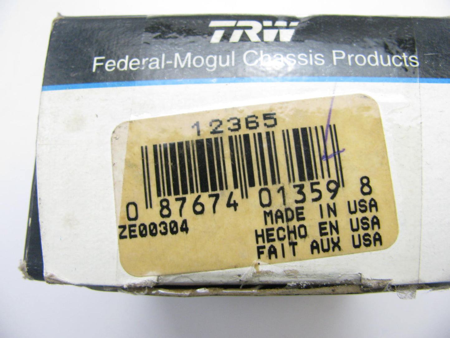TRW 12365 FRONT LOWER Suspension Control Arm Bushing