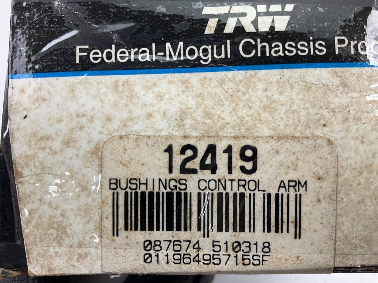 TRW 12419 Lower Suspension Control Arm Bushing For 1977-1979 Toyota Corona