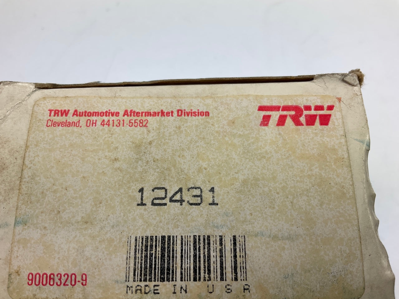 TRW 12431 Front Lower Control Arm Bushing 1982-85 Toyota Celica, 82-84 Cressida