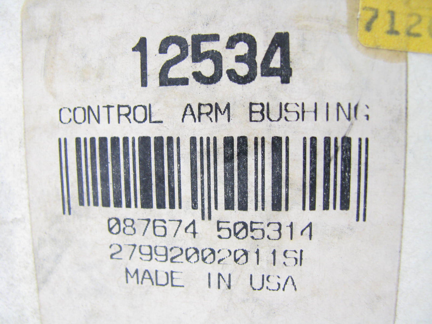 (2) TRW 12534 Suspension Control Arm Bushing - Front Lower