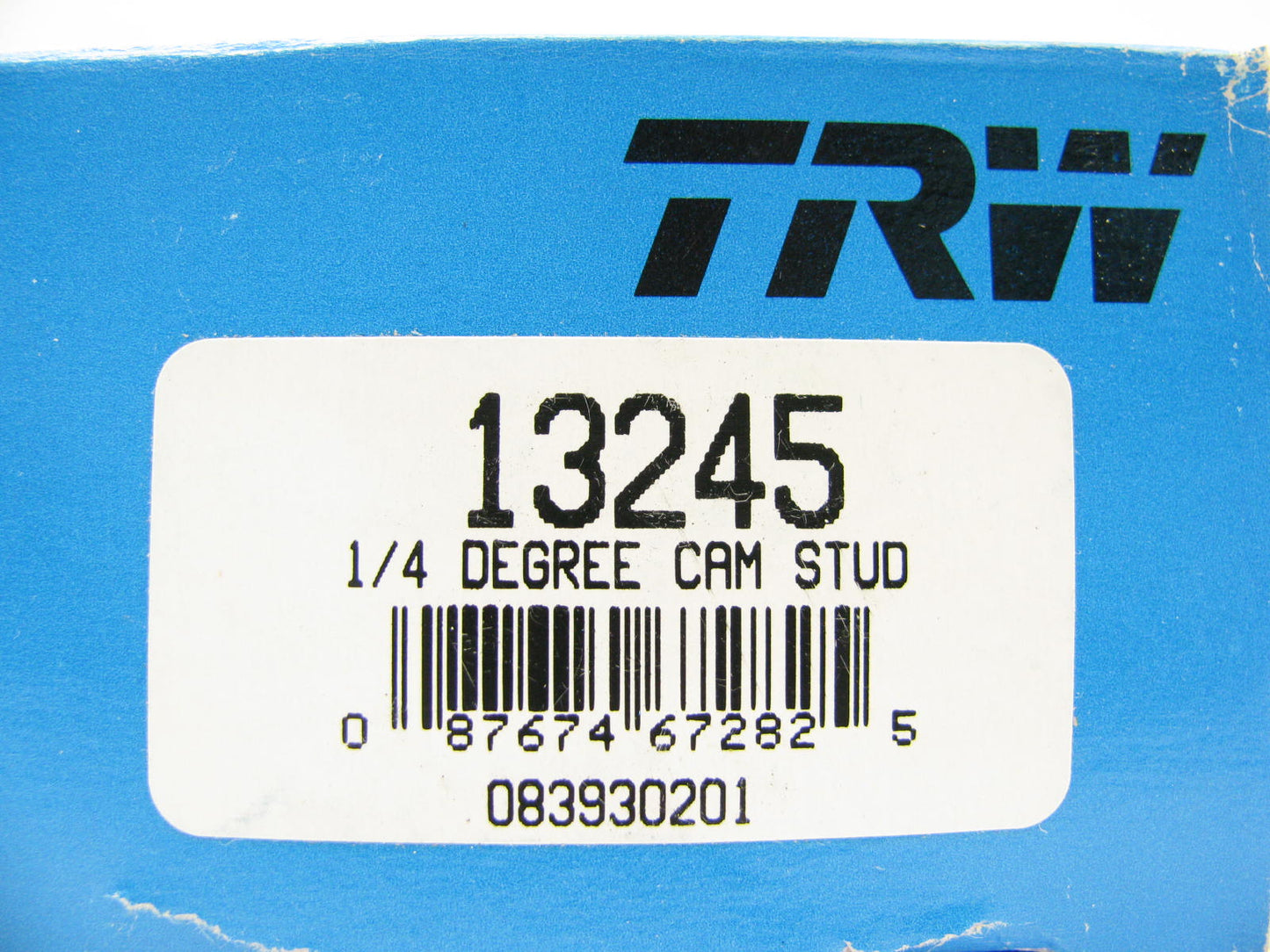TRW 13245 Front Alignment Camber Stud Kit - 1/4 Degree 1986-1989 Honda Accord