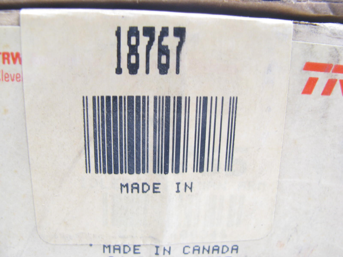 TRW 18767 Steering Idler Arm
