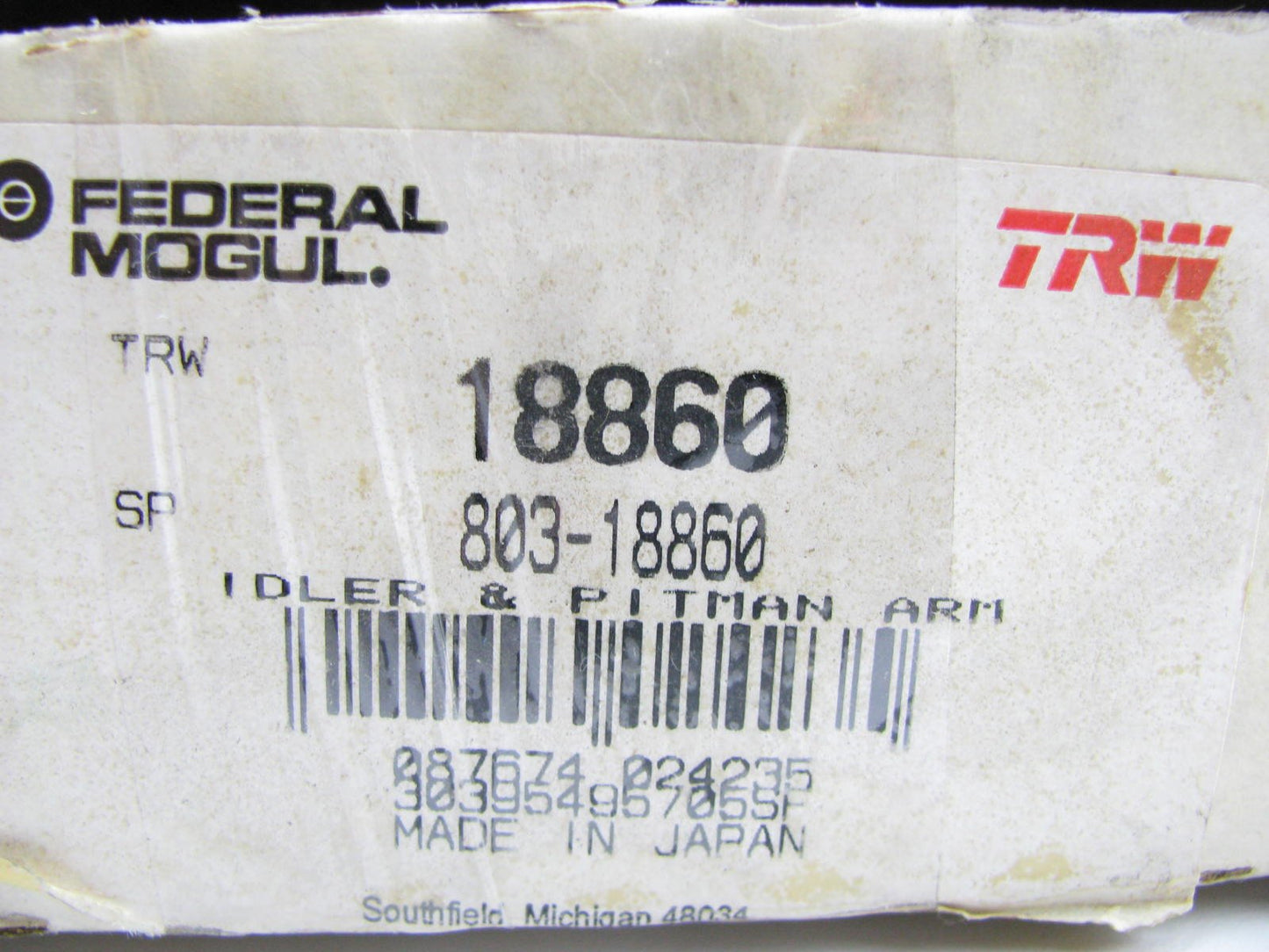 TRW 18860 Steering Idler Arm For 1980-1983 Datsun 200SX