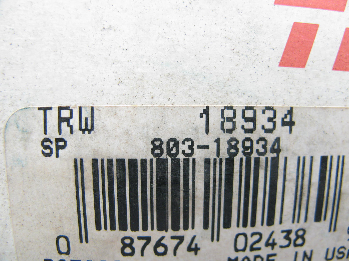 TRW 18934 OEM 555 Steering Pitman Arm 1976-1978 Mazda RX-4, 1979-1985 RX-7