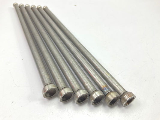 (6) TRW 48046 Engine Push Rods For 1960-1976 Ford 140 170 200-L6