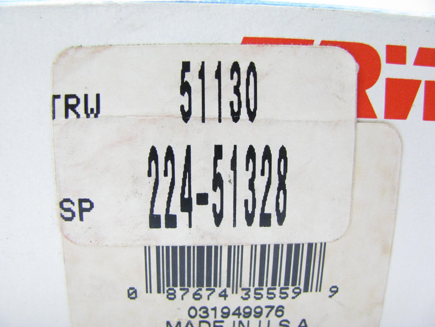 TRW 51130 Oil Pump Rebuild Kit For 1986-1993 Chrysler 2.2L 2.5L
