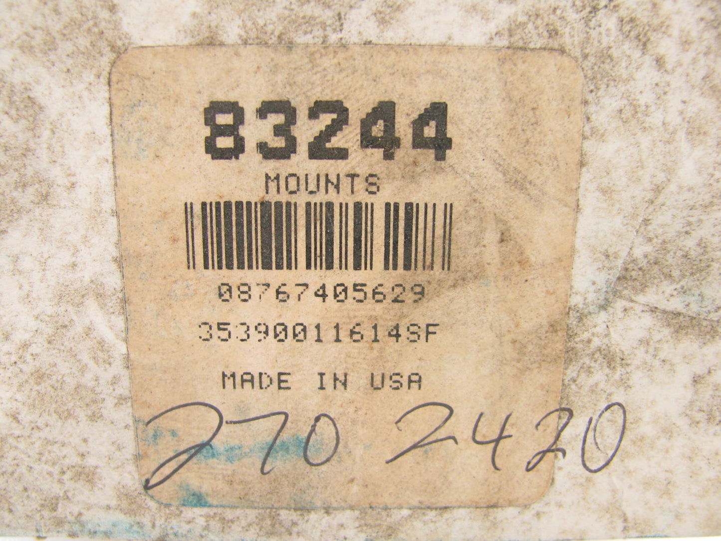 TRW 83244 Front Engine Motor Mount