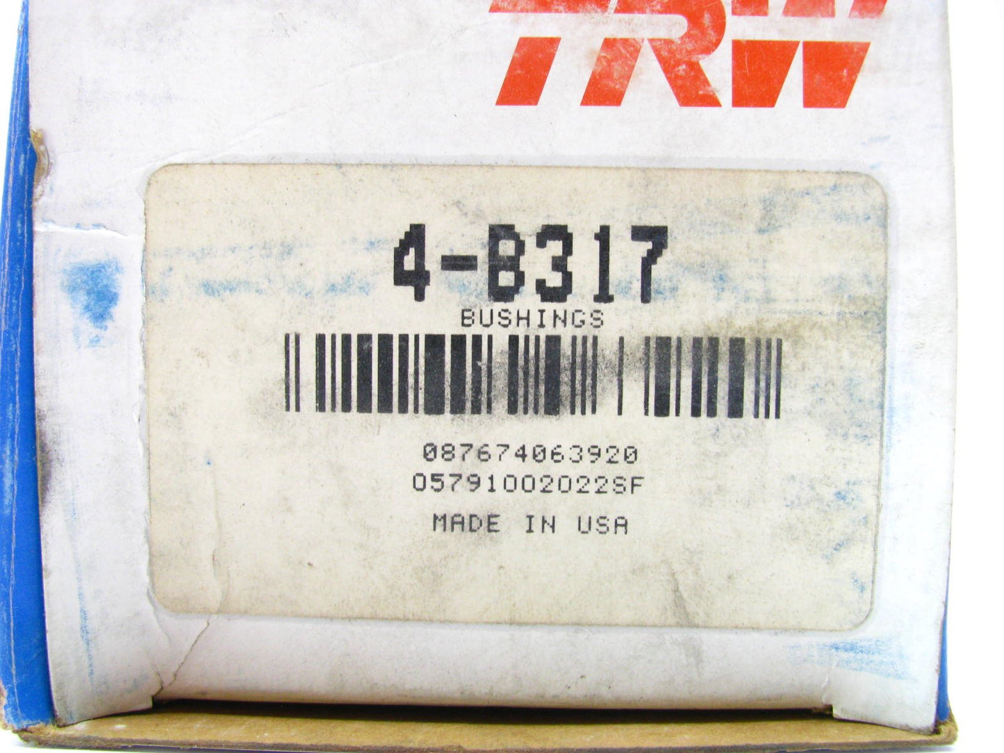 (Set Of 4 ) TRW B317 Leaf Spring Bushings