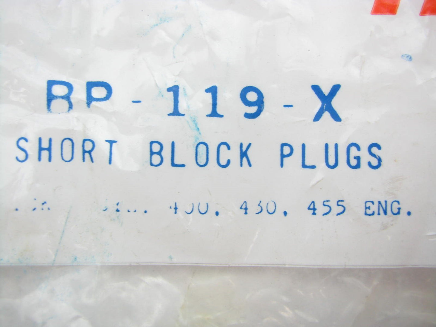TRW BP119X Freeze Expansion Plug Set - BUICK 400 430 450 V8