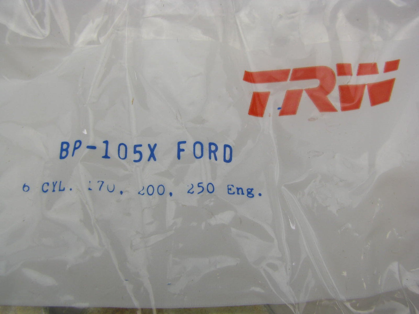 TRW BP105X Freeze Expansion Plug Set - Ford 170, 200, 250 I6