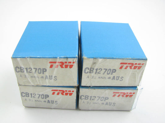(4) TRW CB1270P Rod Bearings - Standard 1971-1982 Toyota 1.6L 1.8L 2T 2TC 3TC