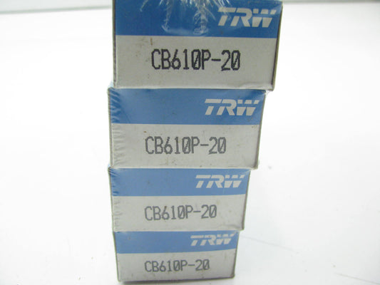 (8) TRW CB610P-20 Connecting Rod Bearings - .020'' 1975-1980 Pontiac 350-V8