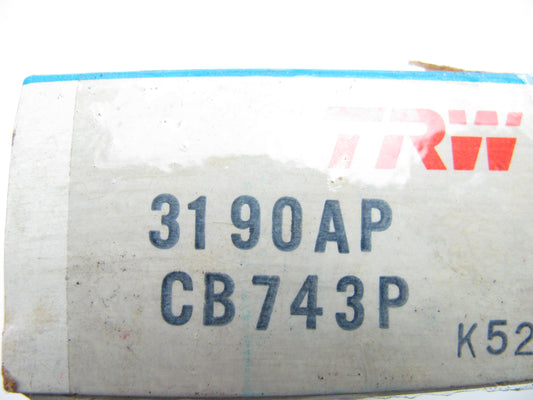 (4) TRW CB743P Connecting Rod Bearings STD - Chevrolet BBC 348-454
