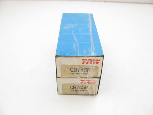 (4) TRW CB745P Connecting Rod Bearings STD For 55-67 Chevrolet 265 283 327-V8