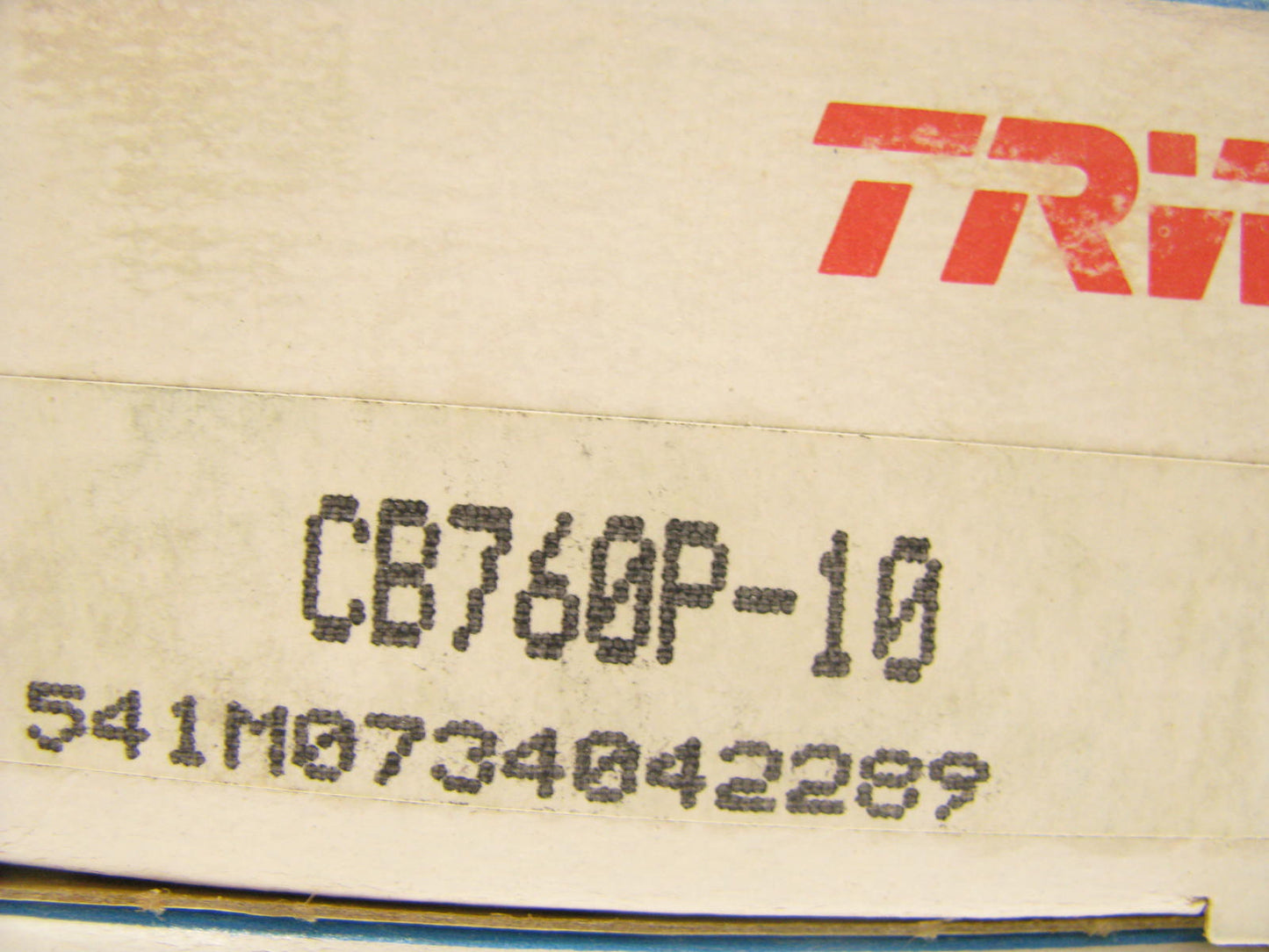 (4) TRW CB760P-10 Connecting Rod Bearing Set .010'' 1975-1976 Ford 360 390 V8