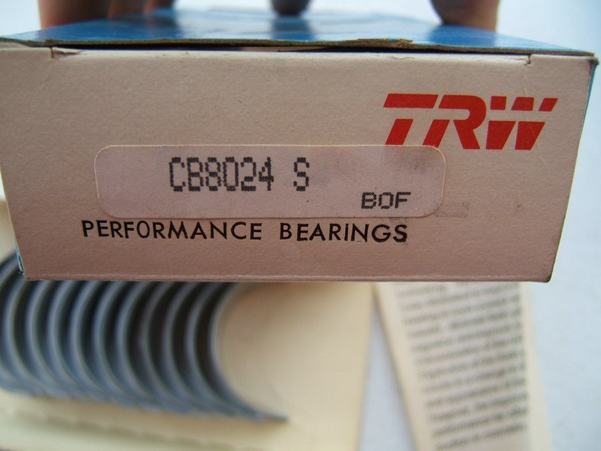 TRW CB8024S Performance Connecting Rod Bearings STD - Chevrolet 4.5L V6 7090CH