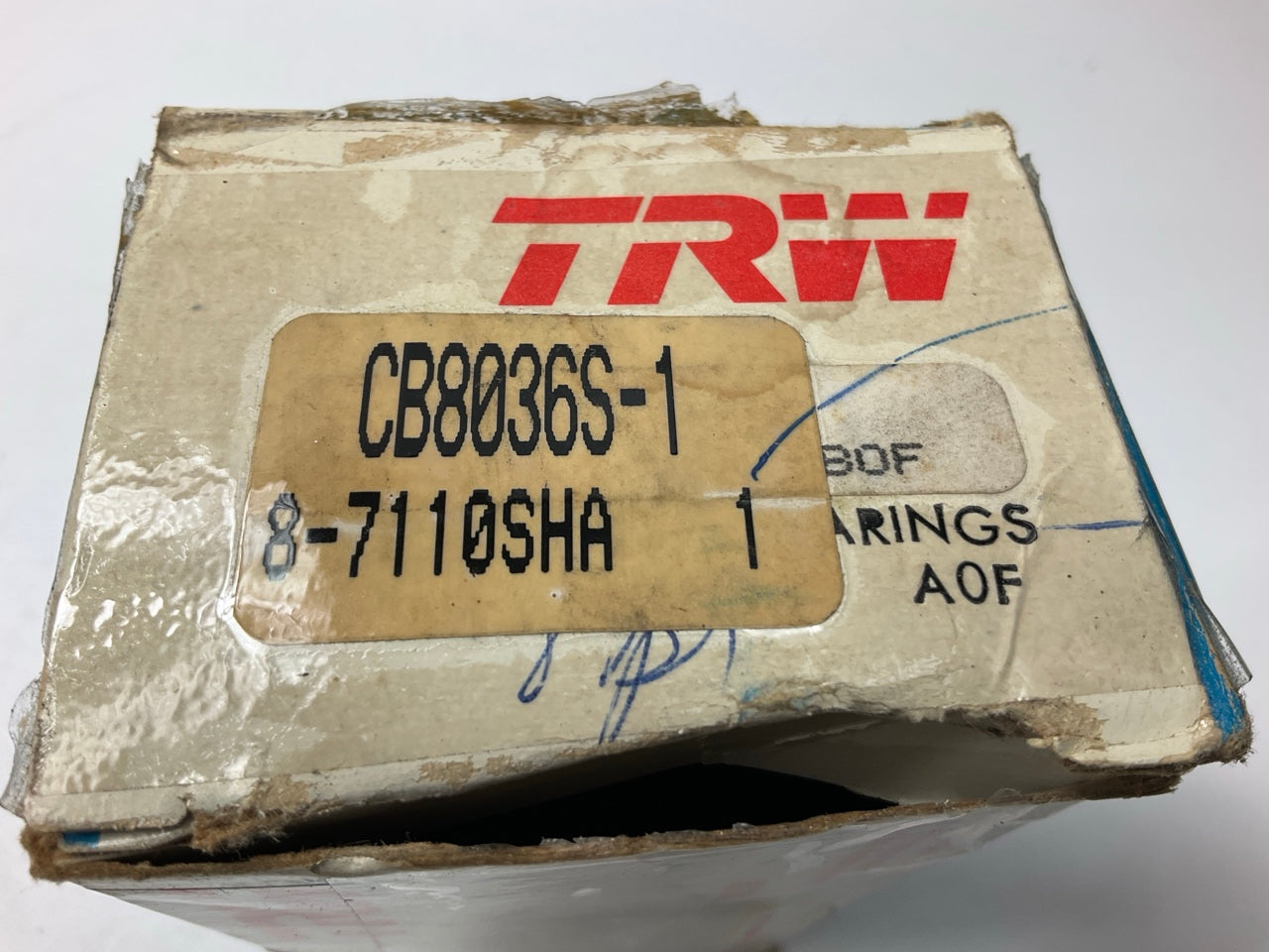 TRW CB8036S-1 Connecting Rod Bearings .001'' - Chevrolet BBC 396 427 454