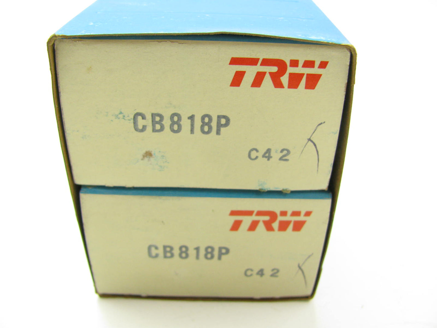 (4) TRW CB818P Connecting Rod Bearings - Standard 1968-1998 Ford 370 429 460