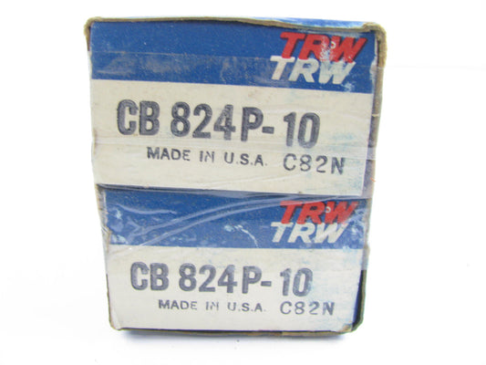 (4) TRW CB824P-10 ''Race'' Connecting Rod Bearings .010'' - Chevy 283 302 327