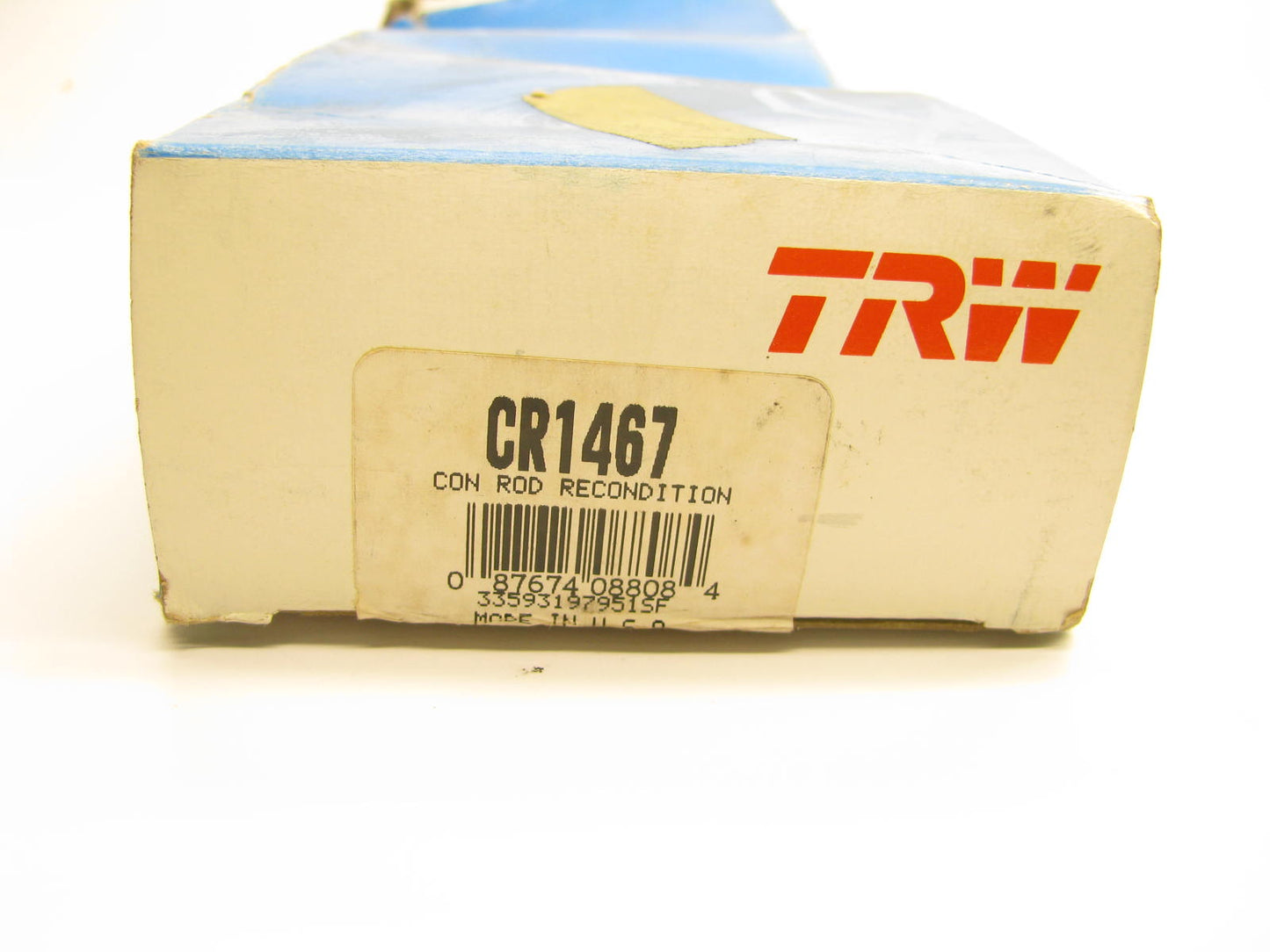 TRW CR1467 Reman Engine Connecting Rod For 1980-1984 GM 3.3L 3.8L-V6