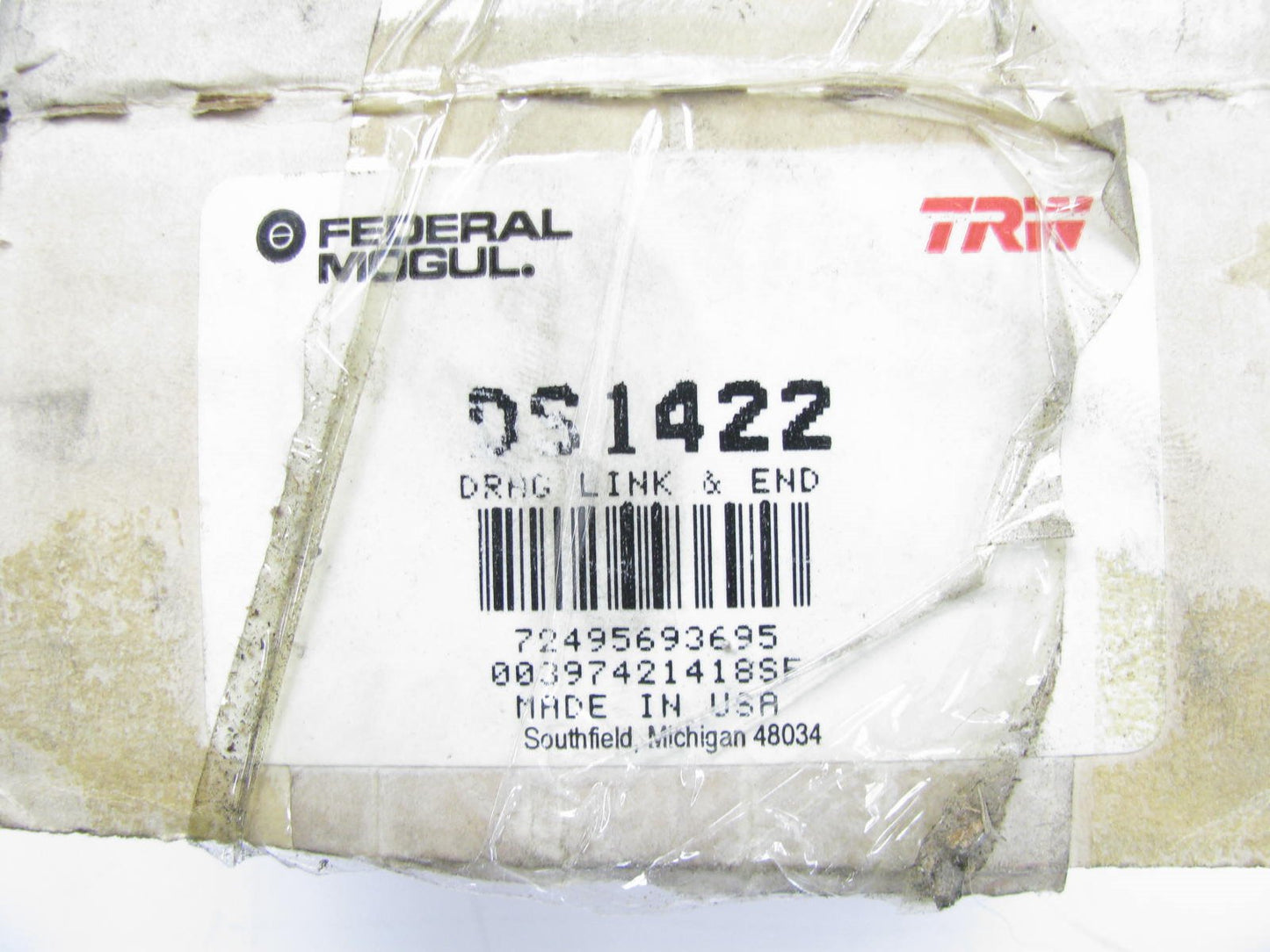 TRW DS1422 Front Suspension Track Bar For 1987-1995 Jeep Wrangler