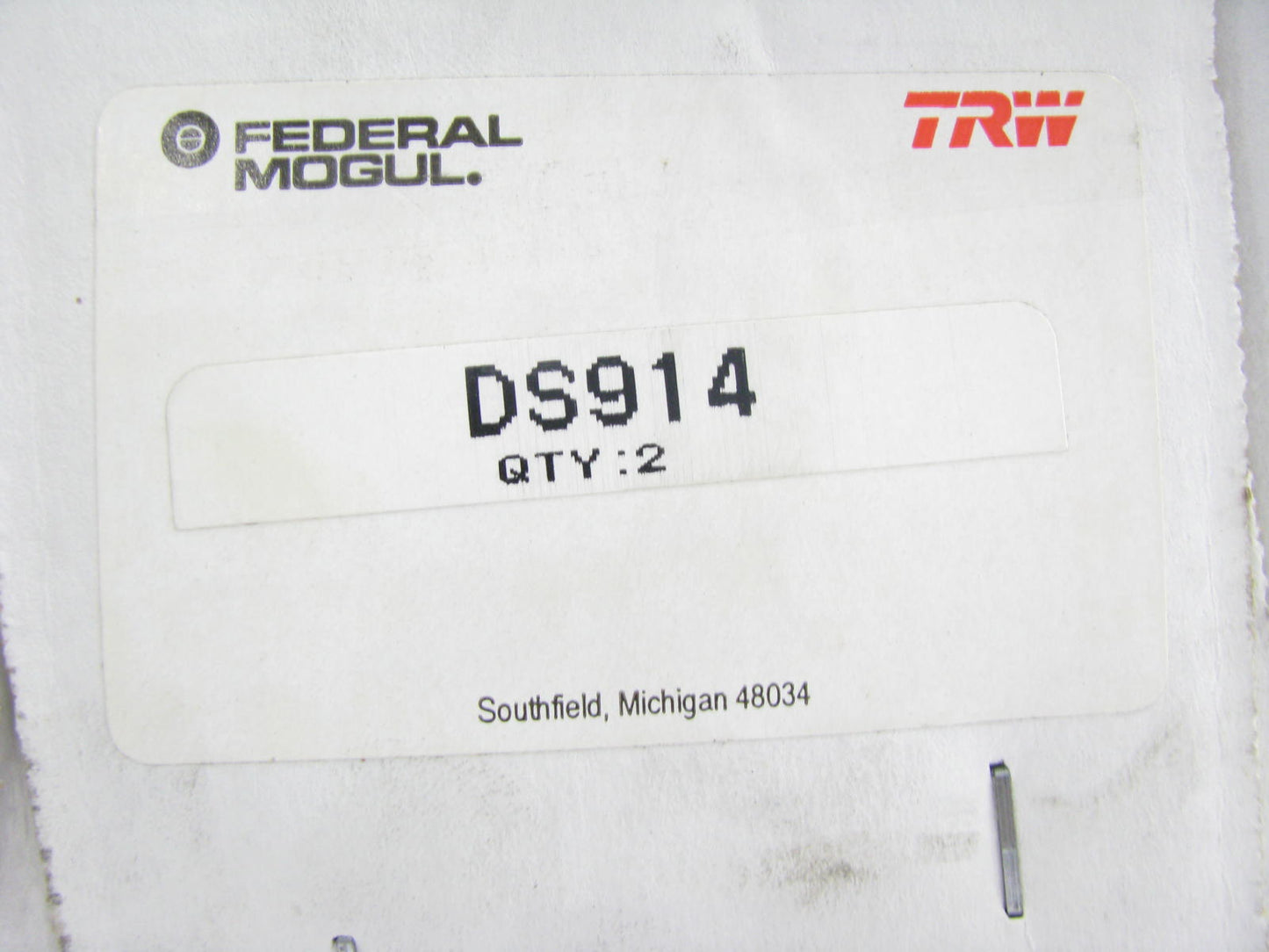 TRW DS914 Steering Drag Link