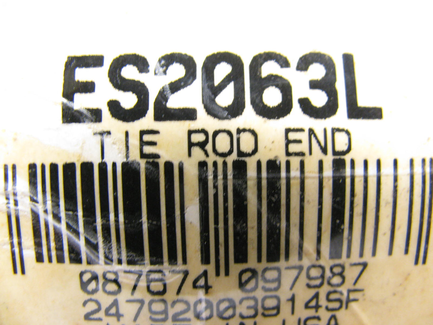 TRW ES2063L Front LEFT Outer Steering Tie Rod End 1976-77 F-150 (4WD ONLY)