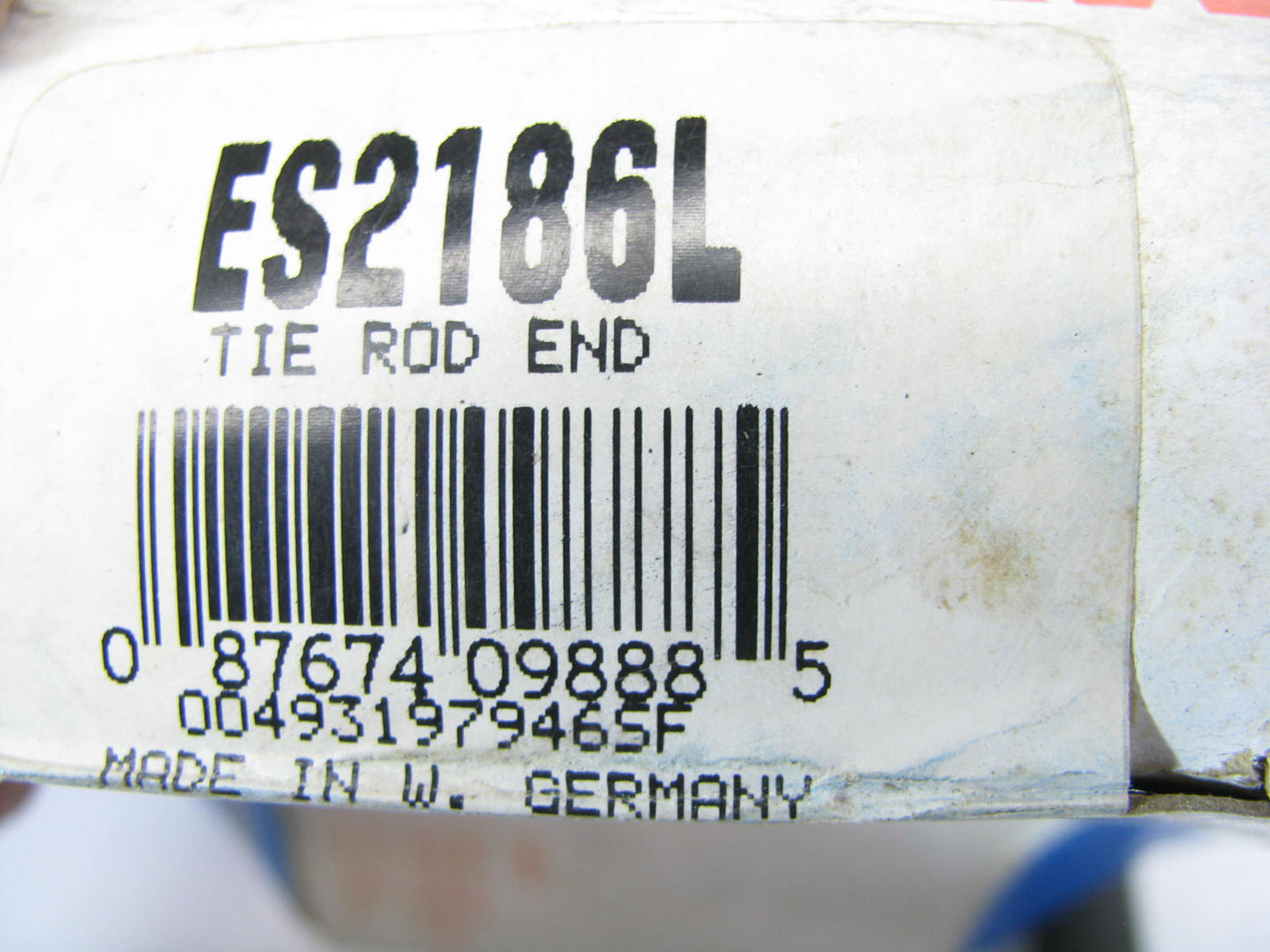 TRW ES2186L Steering Tie Rod End - Front Outer