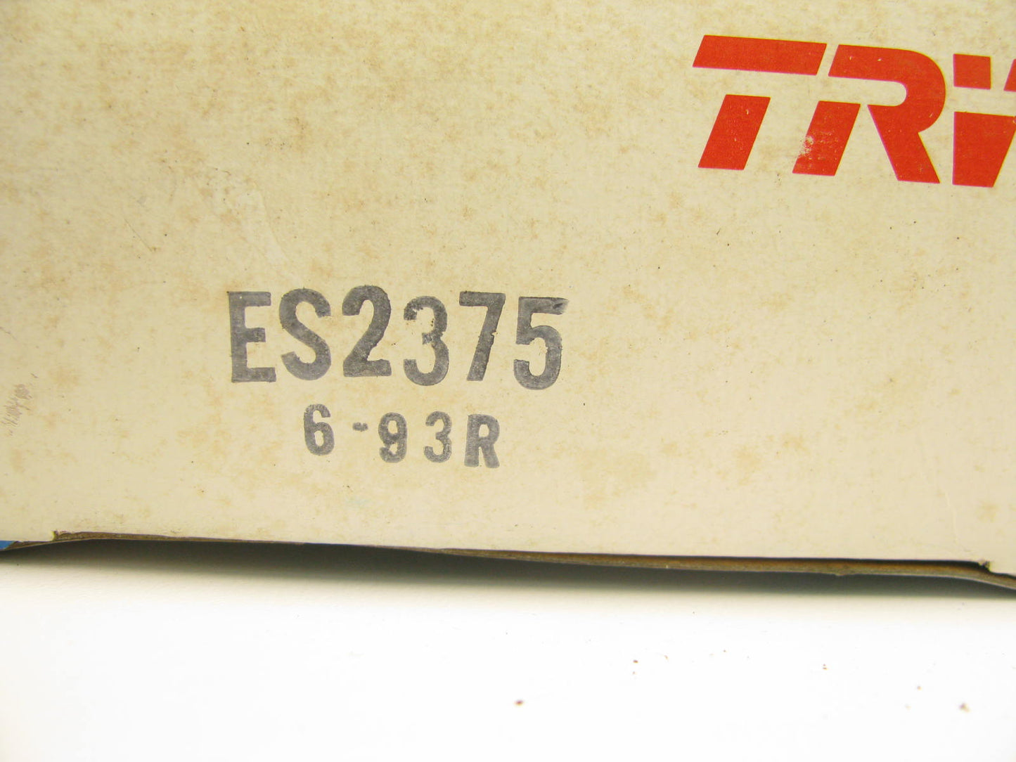 TRW ES2375 Front Inner Steering Tie Rod End for 1979-1995 Toyota Pickup RWD