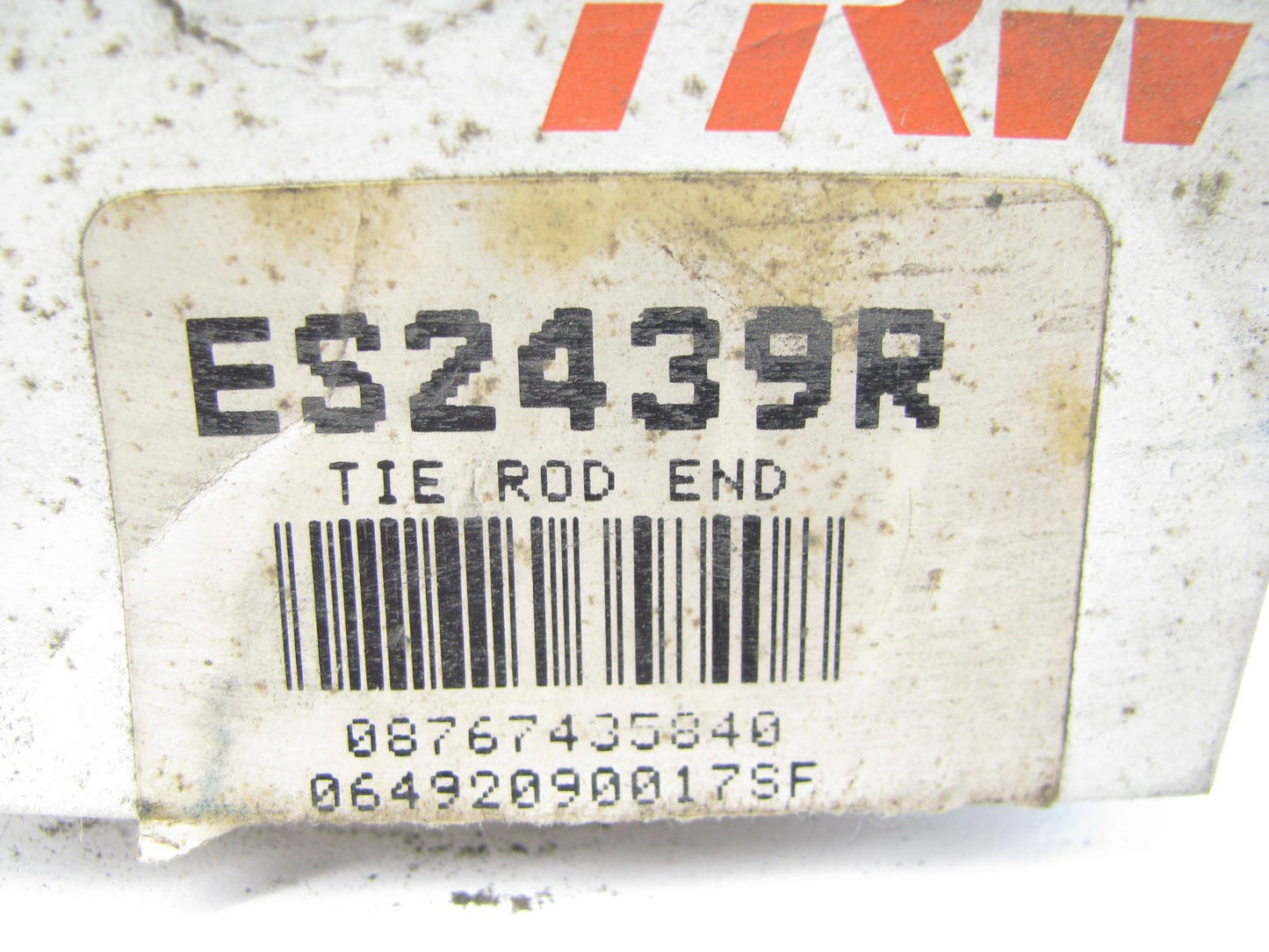 TRW ES2439R Right Outer Steering Tie Rod End